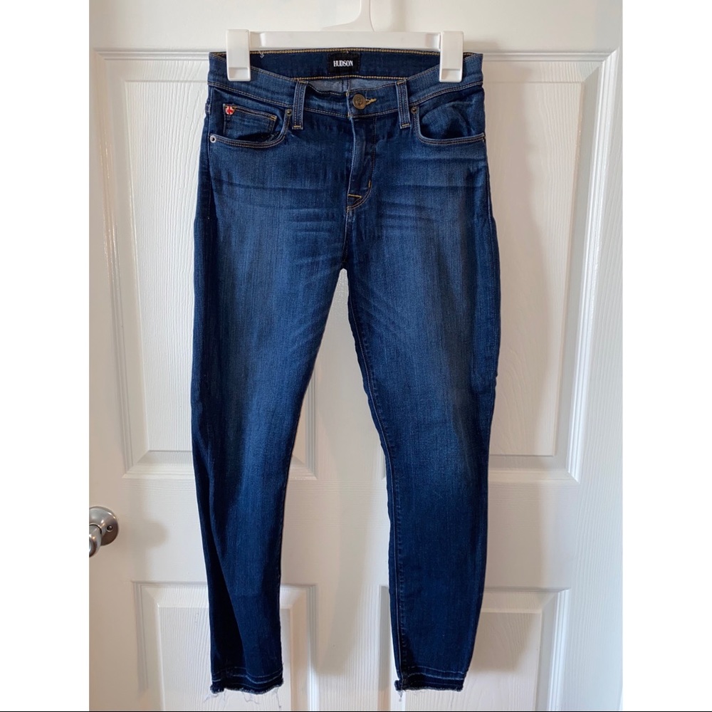 hudson natalie jean - straight leg skinny fit